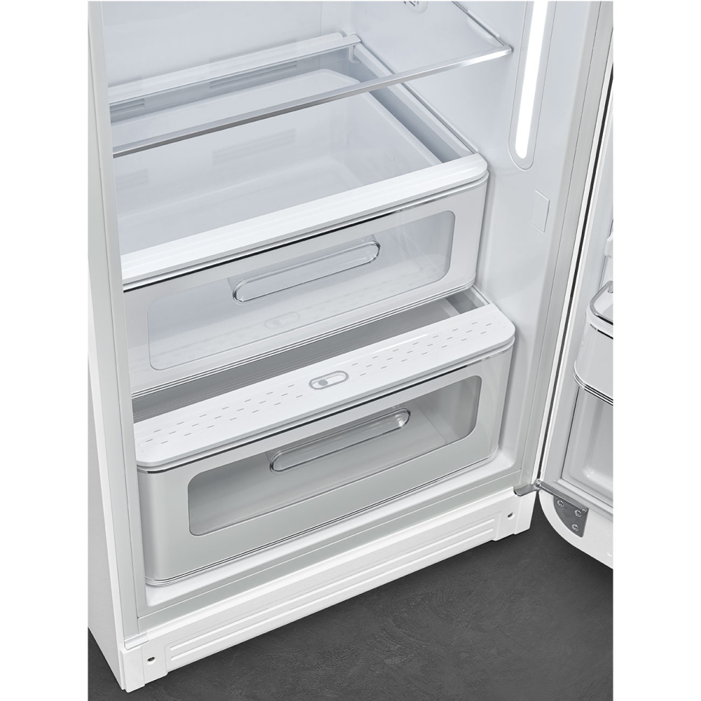 Холодильник SMEG FAB28RWH5 открывание слева направо – фото 5 в каталоге Томска