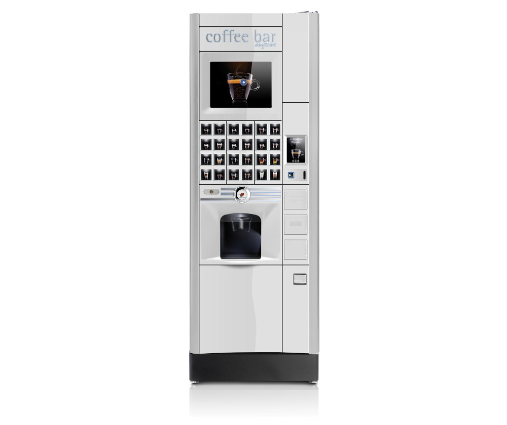 Аппарат вендинговый для горячих напитков Rheavendors Luce X2 premium EE7 R2T 1T white – фото 2 в каталоге Томска