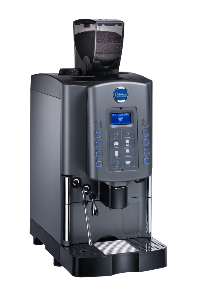 Кофемашина суперавтомат CARIMALI Optima Soft свежее молоко, 2 бункера для зерен – фото 3 в каталоге Томска
