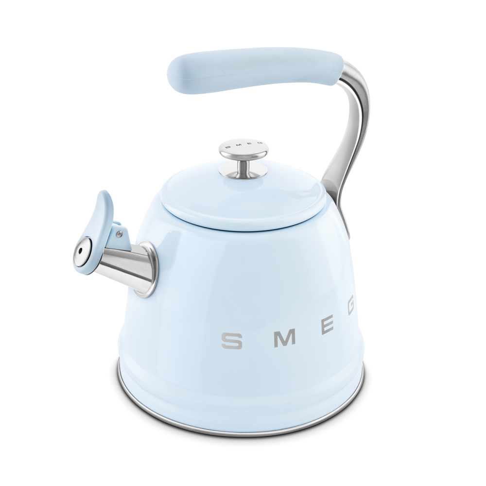 Чайник наплитный SMEG CKLW2001PB со свистком – фото 4 в каталоге Томска